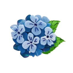 Erstwilder Heartfelt Hydrangea Mini Brooch^ Brooches