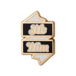 Erstwilder He/Him Pronoun Enamel Pin^ Enamel Pins