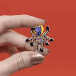 Erstwilder Henry The Octopus Enamel Pin^ Enamel Pins