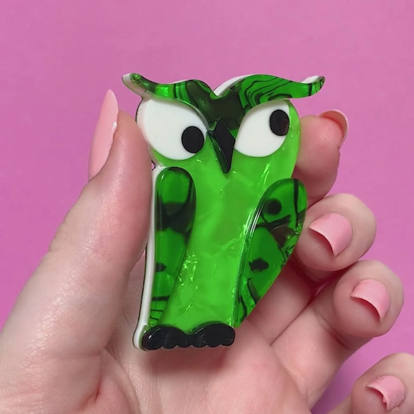 Erstwilder Herb'S Hot Hoot Brooch^ Brooches