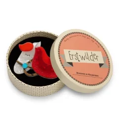 Erstwilder His Girl Friday Brooch^ Brooches