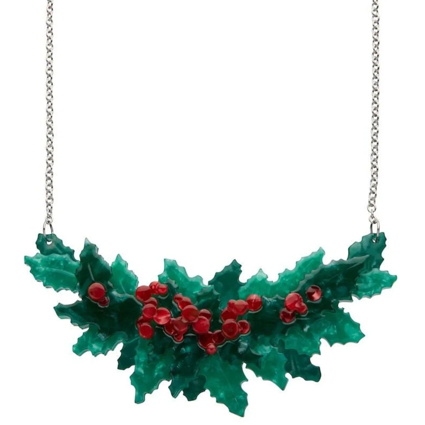 Erstwilder Holly Jolly Necklace^ Necklaces