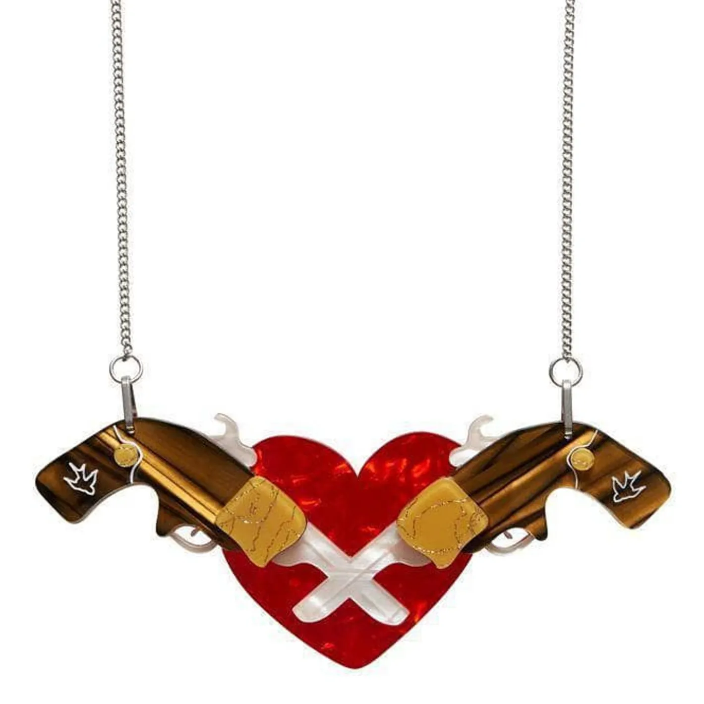 Erstwilder Holstered Love Necklace^ Necklaces