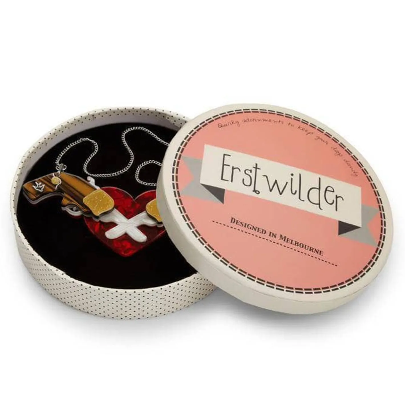 Erstwilder Holstered Love Necklace^ Necklaces