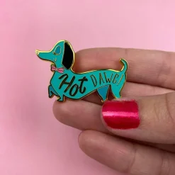 Erstwilder Hot Dawg! Enamel Pin^ Enamel Pins