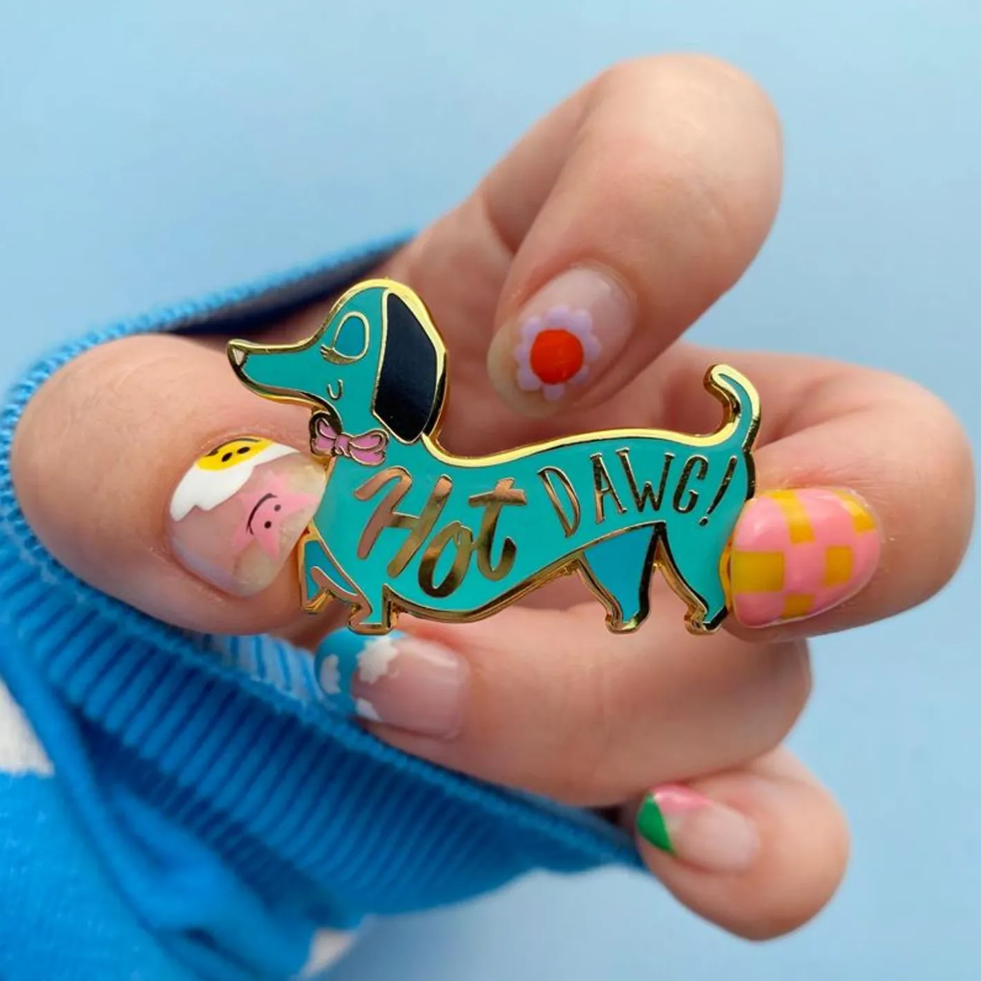 Erstwilder Hot Dawg! Enamel Pin^ Enamel Pins