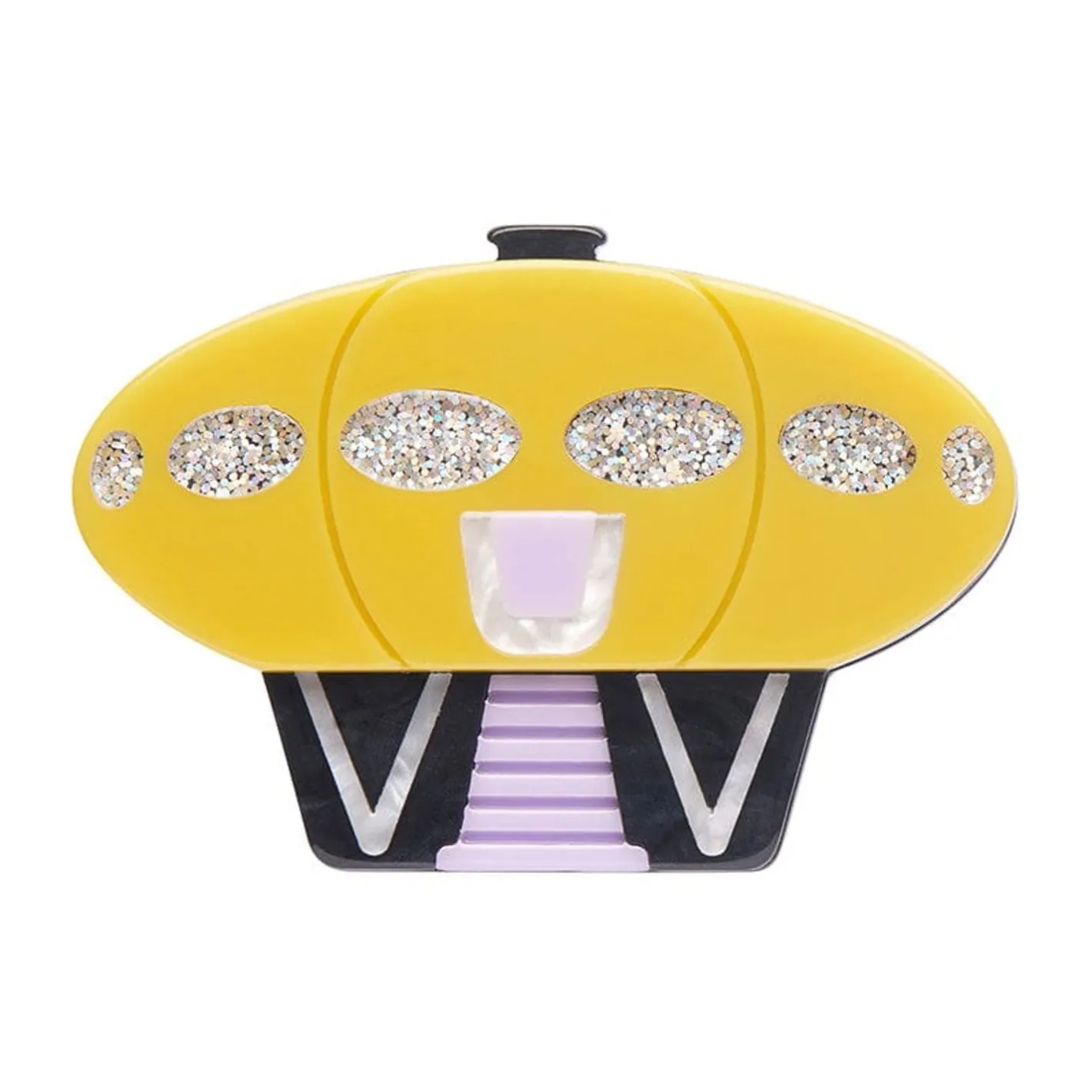 Erstwilder Hotel Futura Brooch^ Brooches