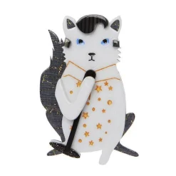 Erstwilder Hound Dog Cat Brooch^ Brooches