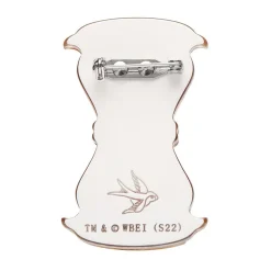 Erstwilder Hourglass Brooch^ Brooches