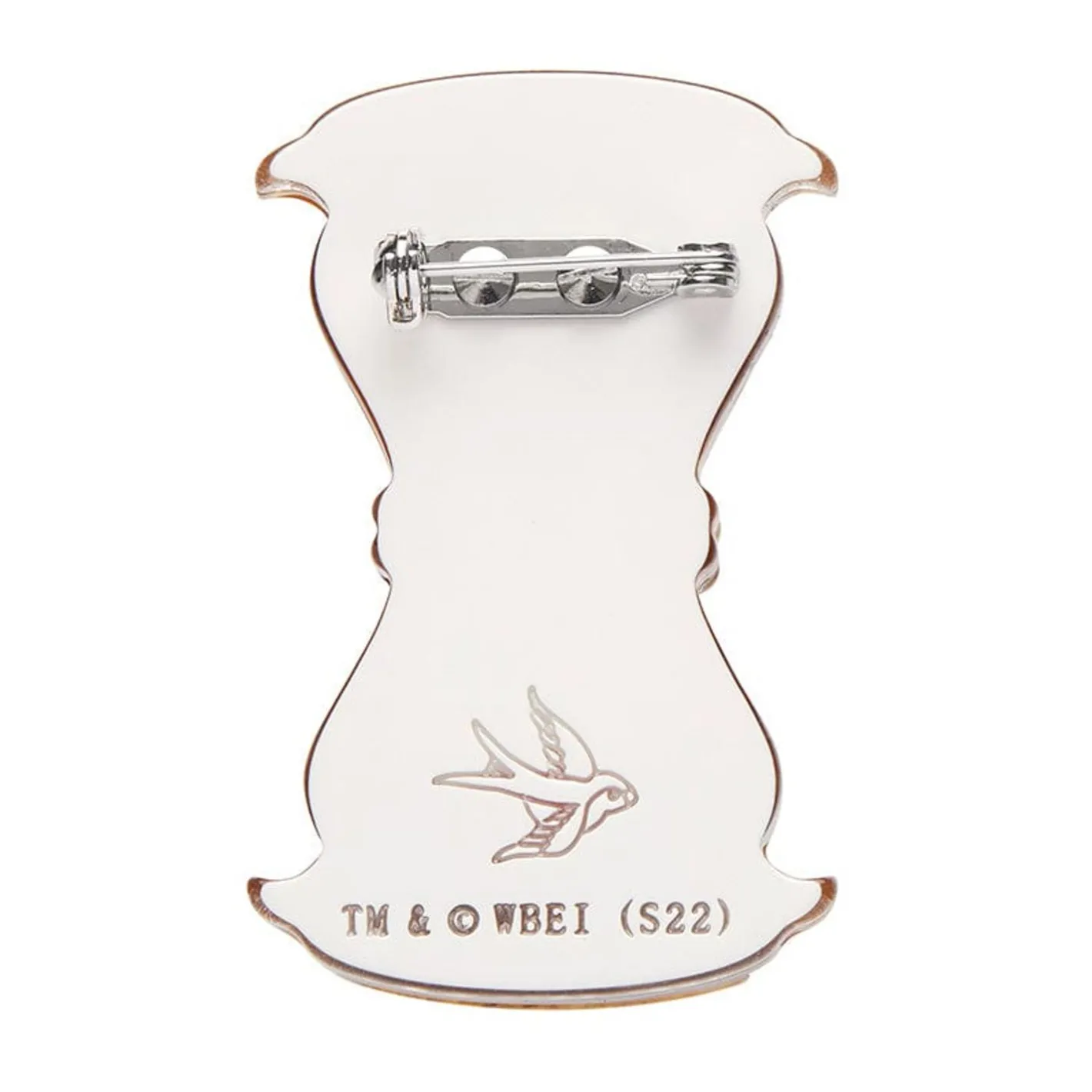 Erstwilder Hourglass Brooch^ Brooches