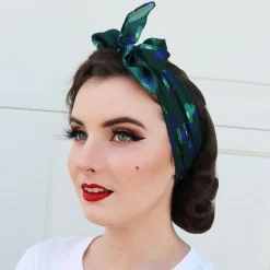 Erstwilder Hyacinth Hummingbird Head Scarf^ Scarves