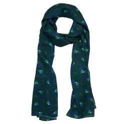 Erstwilder Hyacinth Hummingbird Large Neck Scarf^ Scarves