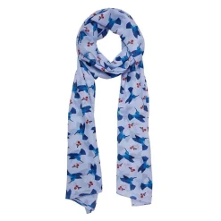 Erstwilder Hyacinth Hummingbird Neck Scarf^ Scarves