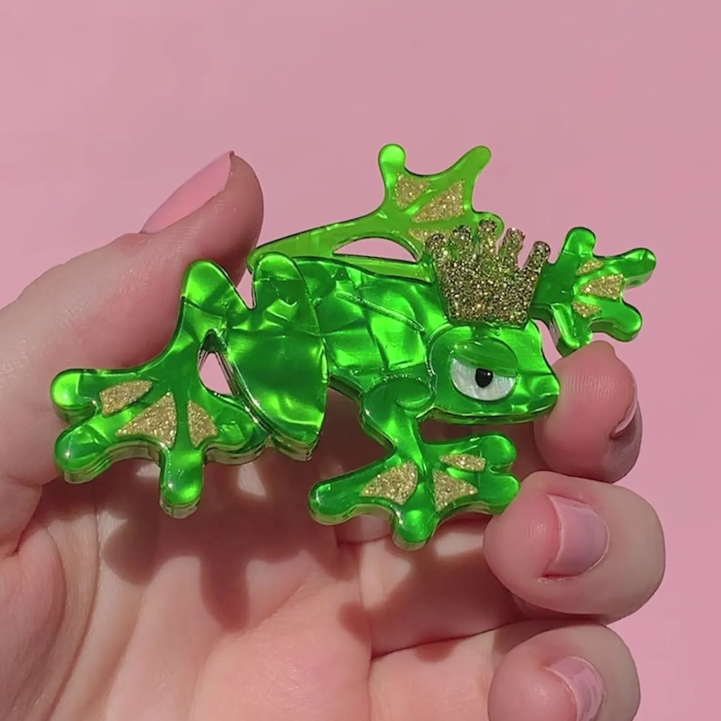 Erstwilder I Kissed A Prince Brooch^ Brooches