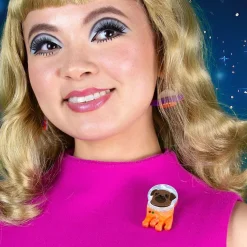 Erstwilder Interplanetary Pug Brooch^ Brooches