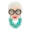 Erstwilder Iris The Style Icon Brooch^ Brooches