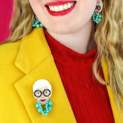 Erstwilder Iris The Style Icon Brooch^ Brooches