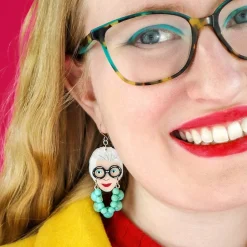 Erstwilder Iris The Style Icon Drop Earrings^ Earrings