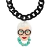 Erstwilder Iris The Style Icon Statement Necklace^ Necklaces