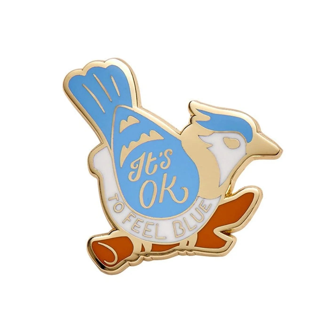 Erstwilder It'S Ok To Feel Blue Enamel Pin^ Enamel Pins