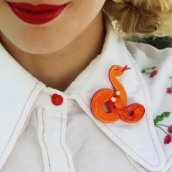 Erstwilder Jake The Snake Brooch^ Brooches