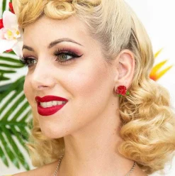 Erstwilder Juliet'S Blooms Rose Earrings^ Earrings