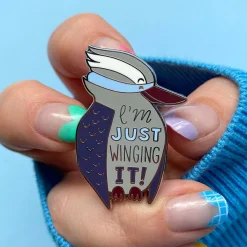 Erstwilder Just Winging It Enamel Pin^ Enamel Pins