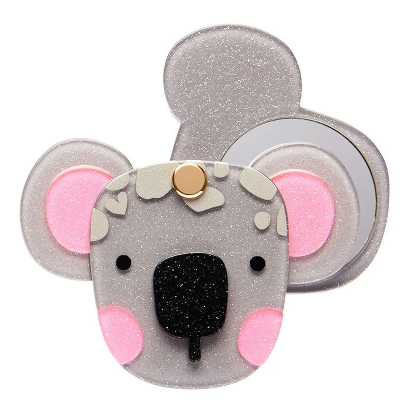Erstwilder Keith The Koala Mirror Compact^ Mirror Compacts