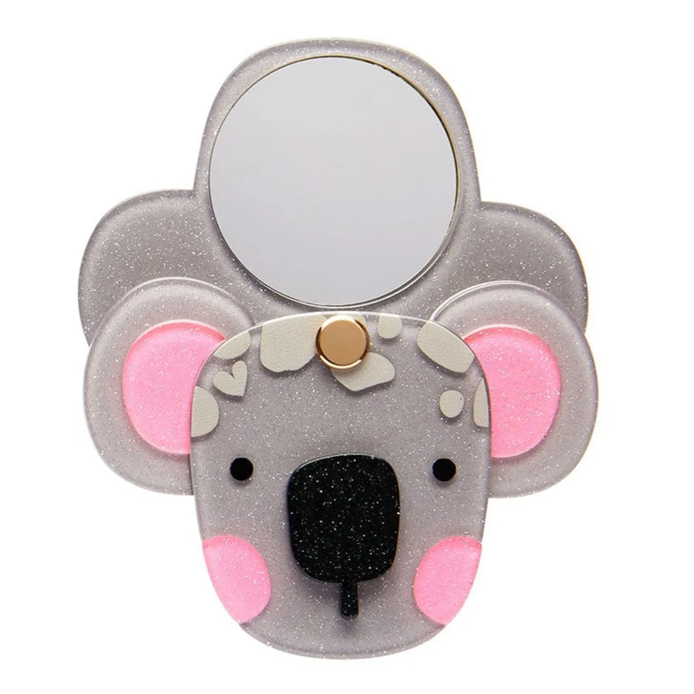 Erstwilder Keith The Koala Mirror Compact^ Mirror Compacts