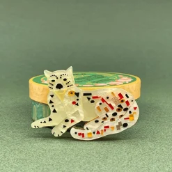 Erstwilder Klimt The Cat Brooch^ Brooches
