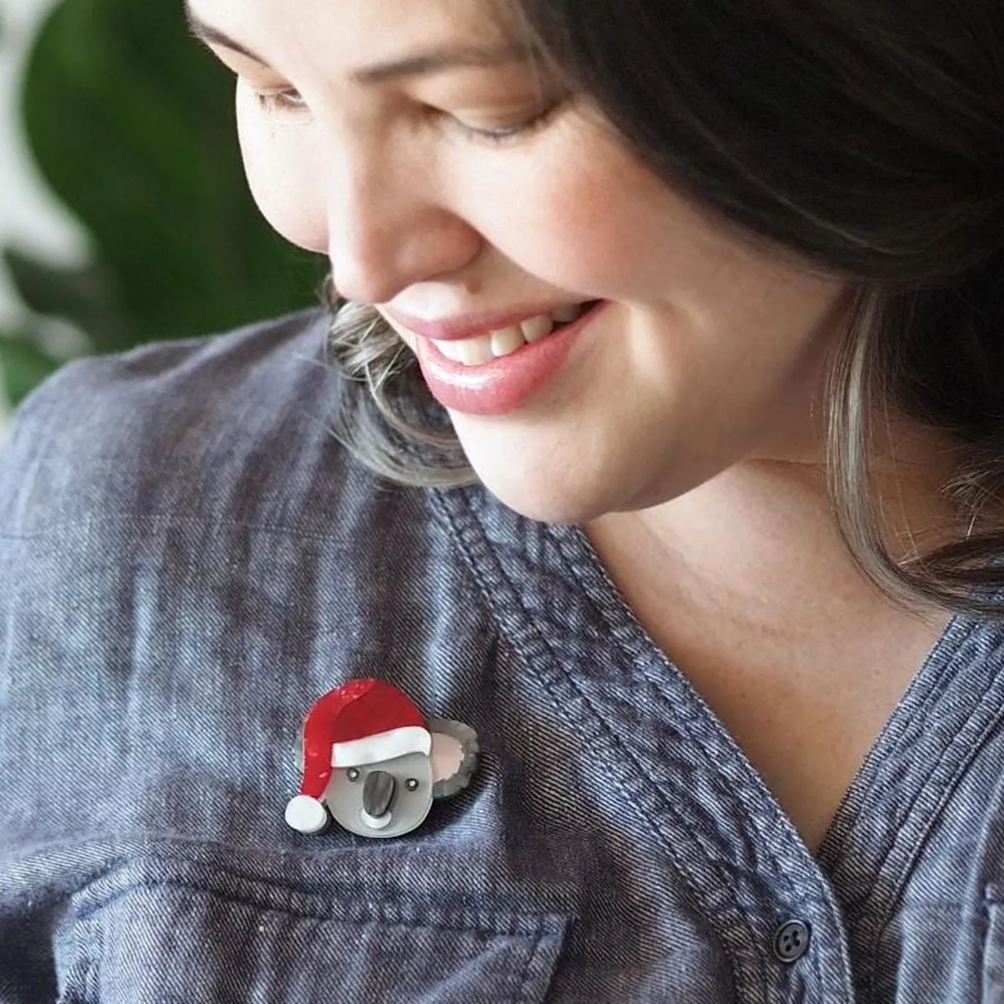 Erstwilder Koala Claus Brooch^ Brooches
