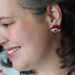 Erstwilder Koala Claus Earrings^ Earrings