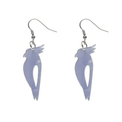 Erstwilder Kookaburra Ripple Resin Drop Earrings - Blue^ Essential Earrings