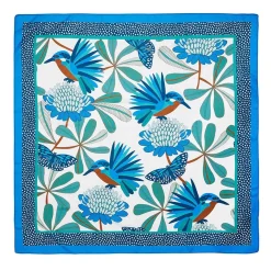Erstwilder Kyrie Kingfisher Square Scarf^ Scarves