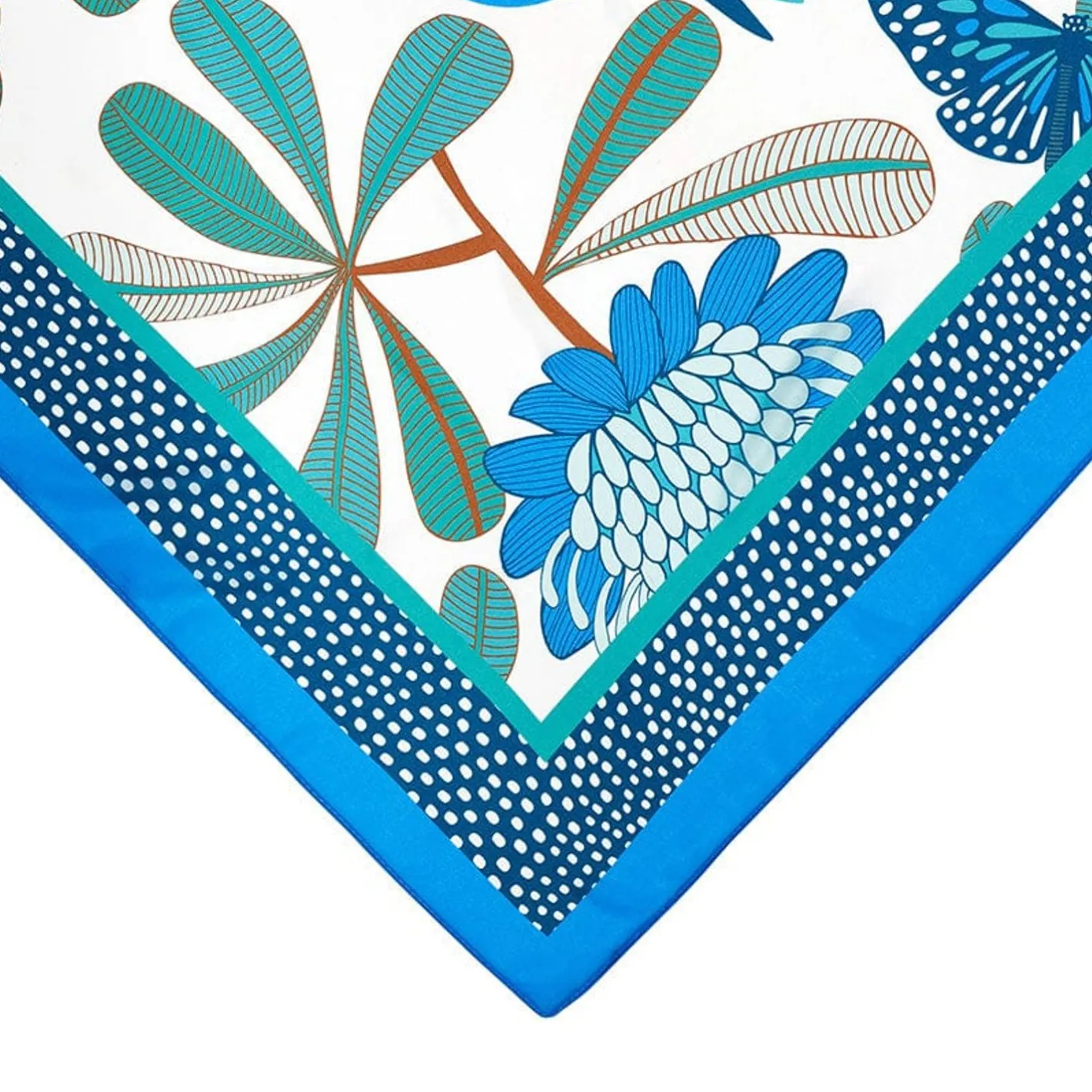 Erstwilder Kyrie Kingfisher Square Scarf^ Scarves