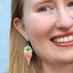 Erstwilder La Dolce Vita Gelato Drop Earrings^ Earrings