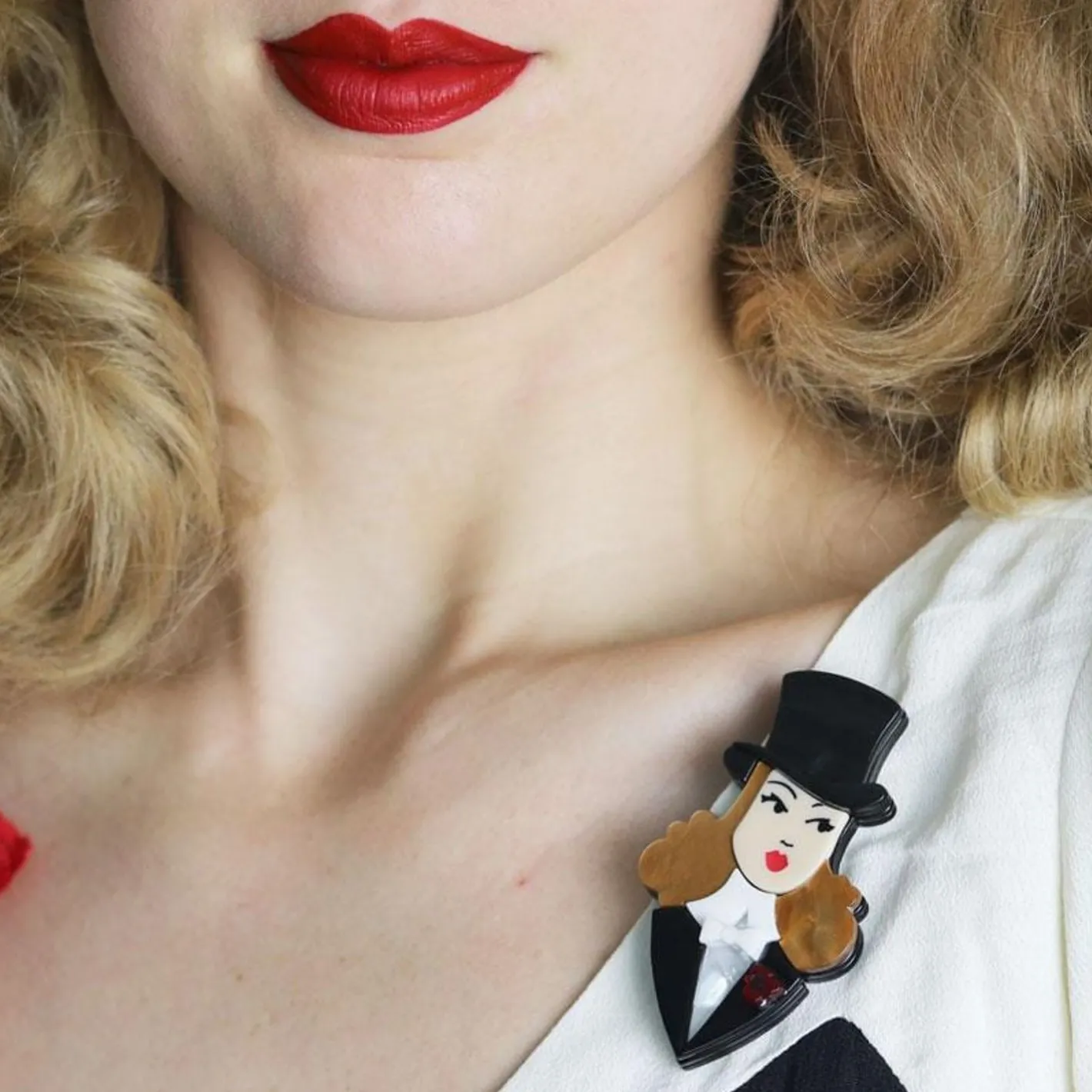 Erstwilder Lady Astaire Brooch^ Brooches