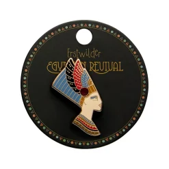 Erstwilder Lady Of Grace Nefertiti Enamel Pin^ Enamel Pins