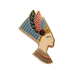 Erstwilder Lady Of Grace Nefertiti Enamel Pin^ Enamel Pins