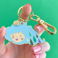Erstwilder Lainey The Rainy Enamel Key Ring^ Enamel Key Rings