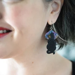 Erstwilder Le Chat Miaule Drop Earrings^ Earrings