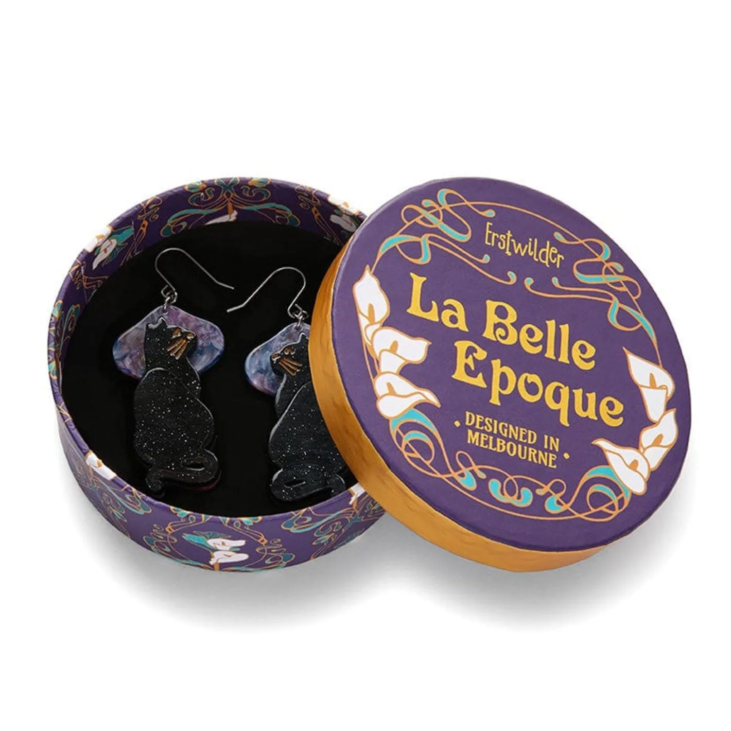 Erstwilder Le Chat Miaule Drop Earrings^ Earrings