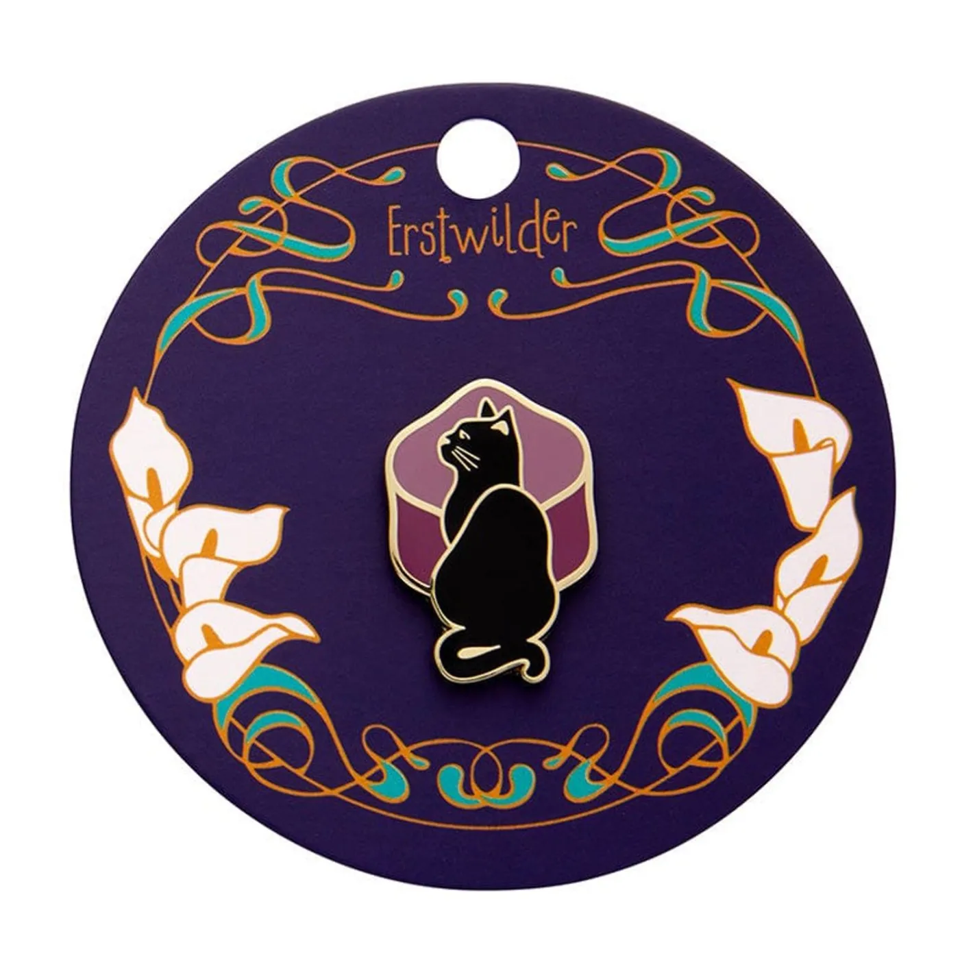 Erstwilder Le Chat Miaule Enamel Pin^ Enamel Pins
