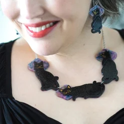 Erstwilder Le Chat Miaule Necklace^ Necklaces