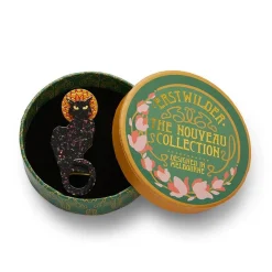 Erstwilder Le Chat Noir Brooch^ Brooches