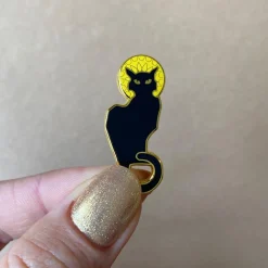 Erstwilder Le Chat Noir Enamel Pin^ Enamel Pins