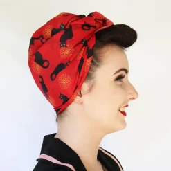 Erstwilder Le Chat Noir Head Scarf^ Scarves