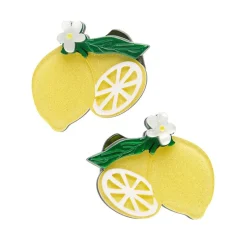 Erstwilder Lemon Drop Hair Clips Set - 2 Piece^ Hair Clips & Claws