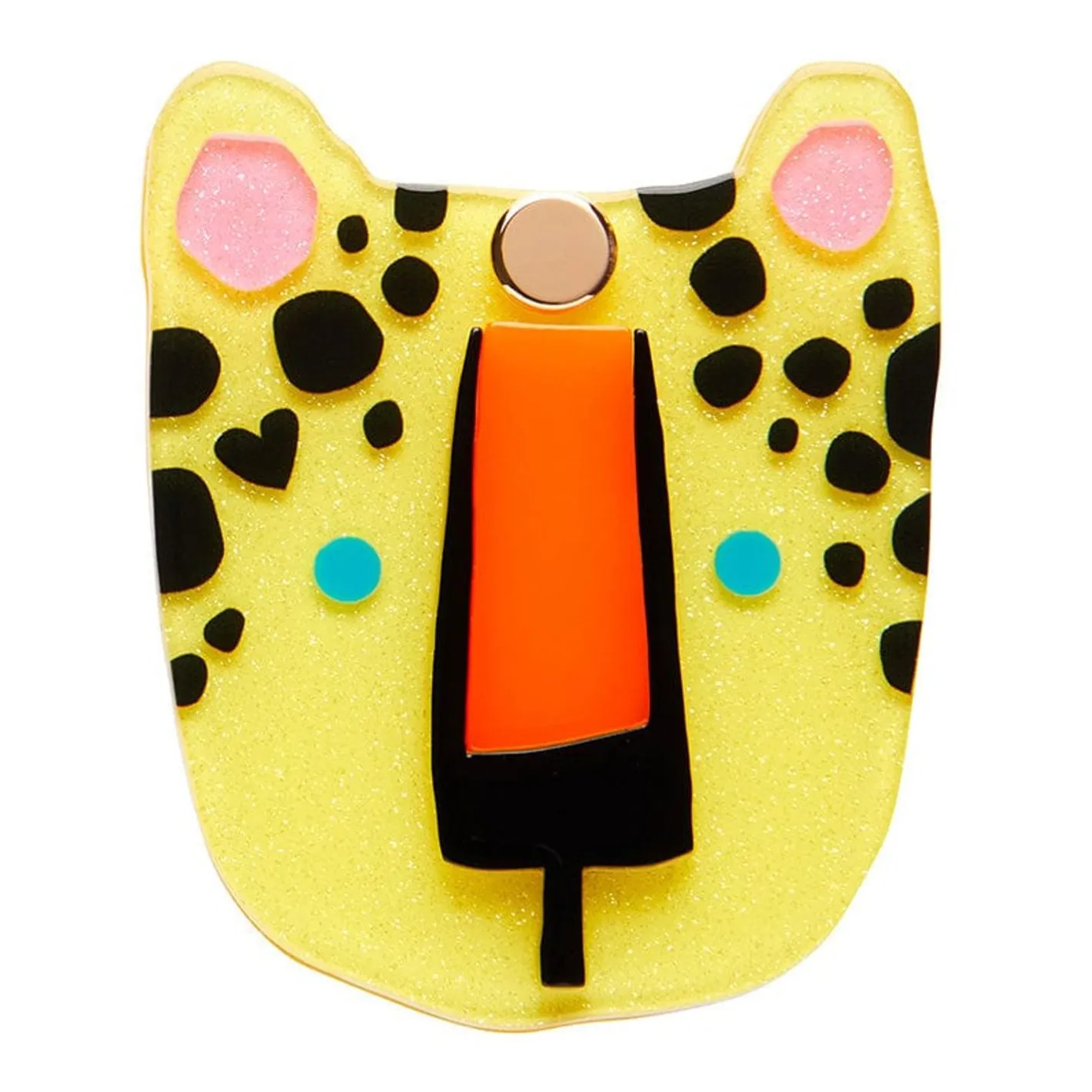 Erstwilder Leo The Leopard Mirror Compact^ Mirror Compacts