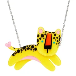 Erstwilder Leo The Leopard Necklace^ Necklaces